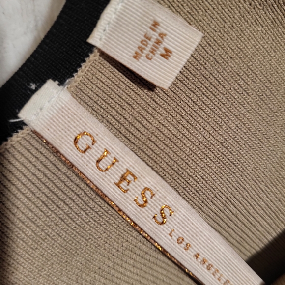 Guess Black and Tan Ribbed Apparel - Picture 9 of 13